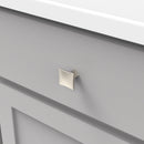 Knob 1-1/4 Inch Square - Twist Collection Load image into Gallery viewer, Knob 1-1/4 Inch Square - Twist Collection