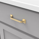 Cabinet Pull 3-3/4 Inch (96mm) Center to Center - Hickory Hardware Load image into Gallery viewer, Cabinet Pull 3-3/4 Inch (96mm) Center to Center - Hickory Hardware