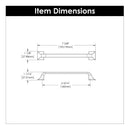 Cabinet Pull 6-5/16 Inch (160mm) Center to Center - Hickory Hardware Load image into Gallery viewer, Cabinet Pull 6-5/16 Inch (160mm) Center to Center - Hickory Hardware