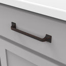 Cabinet Pull 6-5/16 Inch (160mm) Center to Center - Hickory Hardware Load image into Gallery viewer, Cabinet Pull 6-5/16 Inch (160mm) Center to Center - Hickory Hardware