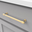 Cabinet Pull 6-5/16 Inch (160mm) Center to Center - Hickory Hardware Load image into Gallery viewer, Cabinet Pull 6-5/16 Inch (160mm) Center to Center - Hickory Hardware