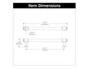 Cabinet Pull 6-5/16 Inch (160mm) Center to Center - Hickory Hardware Load image into Gallery viewer, Cabinet Pull 6-5/16 Inch (160mm) Center to Center - Hickory Hardware