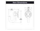 Hook 1-1/8 Inch Center to Center - Hickory Hardware Load image into Gallery viewer, Hook 1-1/8 Inch Center to Center - Hickory Hardware