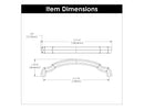Drawer Pulls 5-1/16 Inch (128mm) Center to Center - Hickory Hardware Load image into Gallery viewer, Drawer Pulls 5-1/16 Inch (128mm) Center to Center - Hickory Hardware