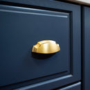 Cup Pull 3 Inch & 3-3/4 Inch (96mm) Center to Center - Hickory Hardware - Veranda Collection Load image into Gallery viewer, Cup Pull 3 Inch & 3-3/4 Inch (96mm) Center to Center - Hickory Hardware - Veranda Collection