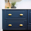 Cup Pull 3 Inch & 3-3/4 Inch (96mm) Center to Center - Hickory Hardware - Veranda Collection Load image into Gallery viewer, Cup Pull 3 Inch & 3-3/4 Inch (96mm) Center to Center - Hickory Hardware - Veranda Collection