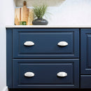 Cup Pull 3 Inch & 3-3/4 Inch (96mm) Center to Center - Hickory Hardware - Veranda Collection Load image into Gallery viewer, Cup Pull 3 Inch & 3-3/4 Inch (96mm) Center to Center - Hickory Hardware - Veranda Collection