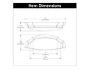 Cup Pull 3 Inch & 3-3/4 Inch (96mm) Center to Center - Hickory Hardware - Veranda Collection Load image into Gallery viewer, Cup Pull 3 Inch & 3-3/4 Inch (96mm) Center to Center - Hickory Hardware - Veranda Collection