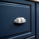 Cup Pull 3 Inch & 3-3/4 Inch (96mm) Center to Center - Hickory Hardware - Veranda Collection Load image into Gallery viewer, Cup Pull 3 Inch & 3-3/4 Inch (96mm) Center to Center - Hickory Hardware - Veranda Collection
