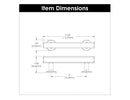Cabinet Handles 3 Inch Center to Center Hickory Hardware Load image into Gallery viewer, Cabinet Handles 3 Inch Center to Center Hickory Hardware