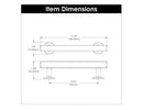 Cabinet Handles 3-3/4 Inch (96mm) Center to Center - Hickory Hardware Load image into Gallery viewer, Cabinet Handles 3-3/4 Inch (96mm) Center to Center - Hickory Hardware