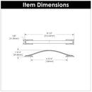Cabinet Pulls 6-5/16 Inch (160mm) Center to Center - Hickory Hardware Load image into Gallery viewer, Cabinet Pulls 6-5/16 Inch (160mm) Center to Center - Hickory Hardware