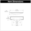 Cup handles 3 Inch, 3-3/4 Inch (96mm) & 5-1/16 Inch (128mm) Center to Center - Hickory Hardware - Dover Collection Load image into Gallery viewer, Cup handles 3 Inch, 3-3/4 Inch (96mm) & 5-1/16 Inch (128mm) Center to Center - Hickory Hardware - Dover Collection