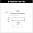 Cup handles 3 Inch, 3-3/4 Inch (96mm) & 5-1/16 Inch (128mm) Center to Center - Hickory Hardware - Dover Collection Load image into Gallery viewer, Cup handles 3 Inch, 3-3/4 Inch (96mm) & 5-1/16 Inch (128mm) Center to Center - Hickory Hardware - Dover Collection