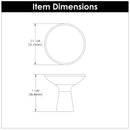 Knob 1-1/4 Inch Diameter - Maven Collection - Hickory Hardware Load image into Gallery viewer, Knob 1-1/4 Inch Diameter - Maven Collection - Hickory Hardware