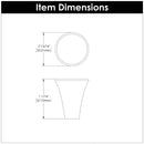 Knob 15/16 Inch Diameter - Maven Collection Load image into Gallery viewer, Knob 15/16 Inch Diameter - Maven Collection