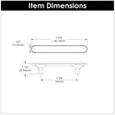 Kitchen Cabinet Handles 3-3/4 Inch (96mm) Center to Center - Hickory Hardware Load image into Gallery viewer, Kitchen Cabinet Handles 3-3/4 Inch (96mm) Center to Center - Hickory Hardware