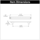 kitchen cabinet handles 6-5/16 Inch (160mm) Center to Center - Hickory Hardware Load image into Gallery viewer, kitchen cabinet handles 6-5/16 Inch (160mm) Center to Center - Hickory Hardware