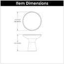 Hook Knob 2-5/16 Inch Diameter - Hickory Hardware Load image into Gallery viewer, Hook Knob 2-5/16 Inch Diameter - Hickory Hardware