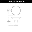 Hook Knob 2-5/16 Inch Diameter - Hickory Hardware Load image into Gallery viewer, Hook Knob 2-5/16 Inch Diameter - Hickory Hardware