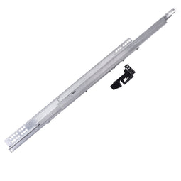 Under Mount Drawer Slides Soft Close Full Extension 21 Inch in Cadmium - Hickory Hardware Under Mount Drawer Slides Soft Close Full Extension 21 Inch in Cadmium - Hickory Hardware