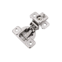 Concealed Cabinet Hinges 1-1/4 Inch Overlay Face Frame Self-Close (2 Hinges/Per Pack) in Polished Nickel - Hickory Hardware Concealed Cabinet Hinges 1-1/4 Inch Overlay Face Frame Self-Close (2 Hinges/Per Pack) in Polished Nickel - Hickory Hardware