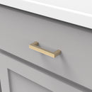 Cabinet Door Handles 3 Inch Center to Center - Hickory Hardware Load image into Gallery viewer, Cabinet Door Handles 3 Inch Center to Center - Hickory Hardware