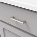 Cabinet Door Handles 3-3/4 Inch (96mm) Center to Center - Hickory Hardware Load image into Gallery viewer, Cabinet Door Handles 3-3/4 Inch (96mm) Center to Center - Hickory Hardware