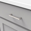 Cabinet Door Handles 3-3/4 Inch (96mm) Center to Center - Hickory Hardware Load image into Gallery viewer, Cabinet Door Handles 3-3/4 Inch (96mm) Center to Center - Hickory Hardware