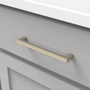 Cabinet Door Handles 6-5/16 Inch (160mm) Center to Center - Hickory Hardware Load image into Gallery viewer, Cabinet Door Handles 6-5/16 Inch (160mm) Center to Center - Hickory Hardware