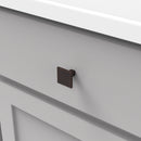 Knob 1-1/4 Inch Square - Skylight Collection - Hickory Hardware Load image into Gallery viewer, Knob 1-1/4 Inch Square - Skylight Collection - Hickory Hardware
