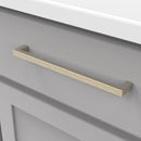 cabinet door handles 8-13/16 Inch (224mm) Center to Center - Hickory Hardware Load image into Gallery viewer, cabinet door handles 8-13/16 Inch (224mm) Center to Center - Hickory Hardware