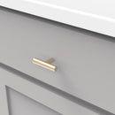 T Bar Cabinet Pulls 2-3/8 Inch X 1/2 Inch - Hickory Hardware Load image into Gallery viewer, T Bar Cabinet Pulls 2-3/8 Inch X 1/2 Inch - Hickory Hardware