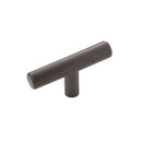 T Bar Cabinet Pulls 2-3/8 Inch X 1/2 Inch - Hickory Hardware Load image into Gallery viewer, T Bar Cabinet Pulls 2-3/8 Inch X 1/2 Inch - Hickory Hardware
