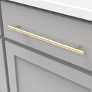 Bar Pull 10-1/16 Inch (256mm) Center to Center - Hickory Hardware Load image into Gallery viewer, Bar Pull 10-1/16 Inch (256mm) Center to Center - Hickory Hardware
