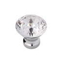 Chrome Knob 1-1/4 Inch Diameter - Crystal Palace Collection Load image into Gallery viewer, Chrome Knob 1-1/4 Inch Diameter - Crystal Palace Collection