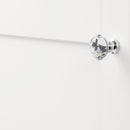 Chrome Knob 1-1/4 Inch Diameter - Crystal Palace Collection Load image into Gallery viewer, Chrome Knob 1-1/4 Inch Diameter - Crystal Palace Collection