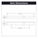kitchen cabinet pulls 12 Inch Center to Center - Hickory Hardware Load image into Gallery viewer, kitchen cabinet pulls 12 Inch Center to Center - Hickory Hardware