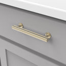 Cabinet Handles 5-1/16 Inch (128mm) Center to Center - Hickory Hardware Load image into Gallery viewer, Cabinet Handles 5-1/16 Inch (128mm) Center to Center - Hickory Hardware