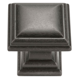 Knob 1-1/16 Inch Square - Somerset Collection Knob 1-1/16 Inch Square - Somerset Collection