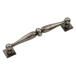 Traditional Cabinet Pull 5-1/16 Inch (128mm) Center to Center - Hickory Hardware Traditional Cabinet Pull 5-1/16 Inch (128mm) Center to Center - Hickory Hardware