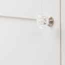 Polished Nickel Knob 1-1/8 Inch Diameter - Crystal Palace Collection Load image into Gallery viewer, Polished Nickel Knob 1-1/8 Inch Diameter - Crystal Palace Collection