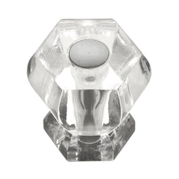 Polished Nickel Knob 1-3/16 Inch Diameter - Crystal Palace Collection Polished Nickel Knob 1-3/16 Inch Diameter - Crystal Palace Collection