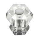Polished Nickel Knob 1-3/16 Inch Diameter - Crystal Palace Collection Load image into Gallery viewer, Polished Nickel Knob 1-3/16 Inch Diameter - Crystal Palace Collection