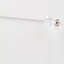 Polished Nickel Knob 1-1/4 Inch Diameter - Crystal Palace Collection Load image into Gallery viewer, Polished Nickel Knob 1-1/4 Inch Diameter - Crystal Palace Collection