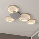 modern-flushmount-led-circle-4-rings-41w-3000k-2986lm Load image into Gallery viewer, modern-flushmount-led-circle-4-rings-41w-3000k-2986lm