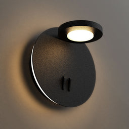 Modern LED Wall Sconce Lights, 14W, 3000K (Warm white), 558LM, Industrial Design, Dimmable, Diameter 6.2 inch Modern LED Wall Sconce Lights, 14W, 3000K (Warm white), 558LM, Industrial Design, Dimmable, Diameter 6.2 inch