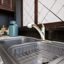 Single-Handle Pull-Out Kitchen Faucet With 2F Pull-Down Sprayer in Bronze Load image into Gallery viewer, Single-Handle Pull-Out Kitchen Faucet With 2F Pull-Down Sprayer in Bronze