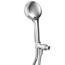 Handheld Shower 6-Settings with arm mount , Flow regulator With Fast change to trickle function by push button Load image into Gallery viewer, Handheld Shower 6-Settings with arm mount , Flow regulator With Fast change to trickle function by push button