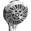 Handheld Shower 6-Settings with arm mount , Flow regulator With Fast change to trickle function by push button Load image into Gallery viewer, Handheld Shower 6-Settings with arm mount , Flow regulator With Fast change to trickle function by push button